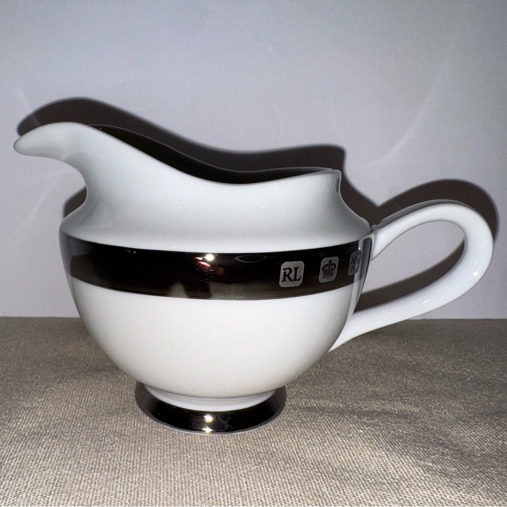 Vintage Ralph Lauren Academy platinum Creamer Gorgeous